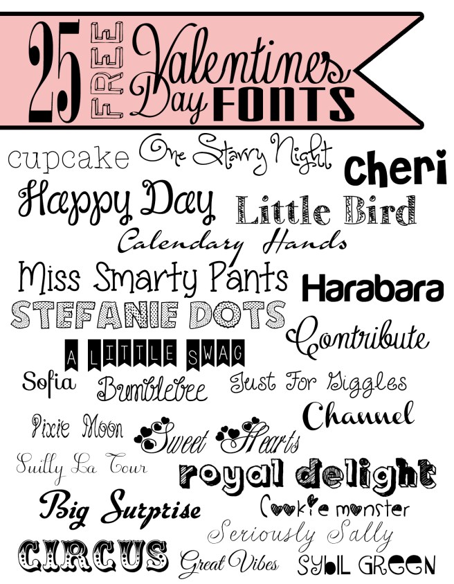 1.20.14 Valentine's Day Fonts