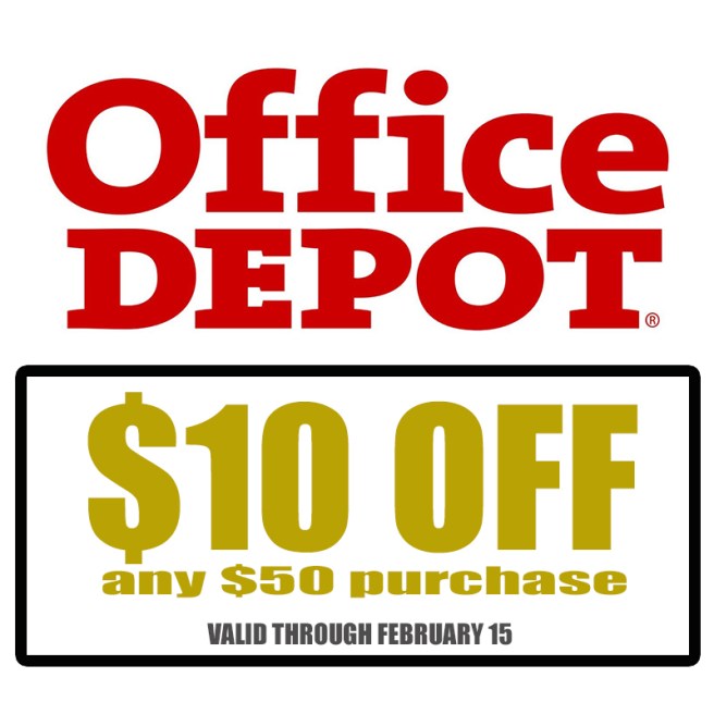 office depot coupon 1.22.14