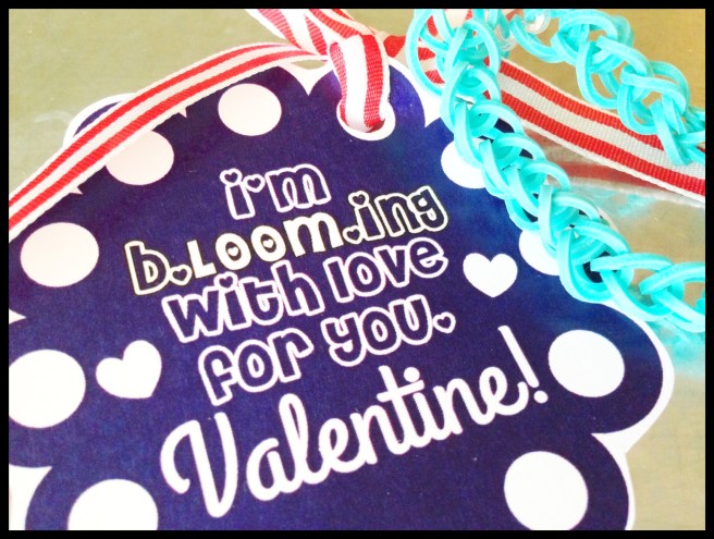 valentine's loom bracelet