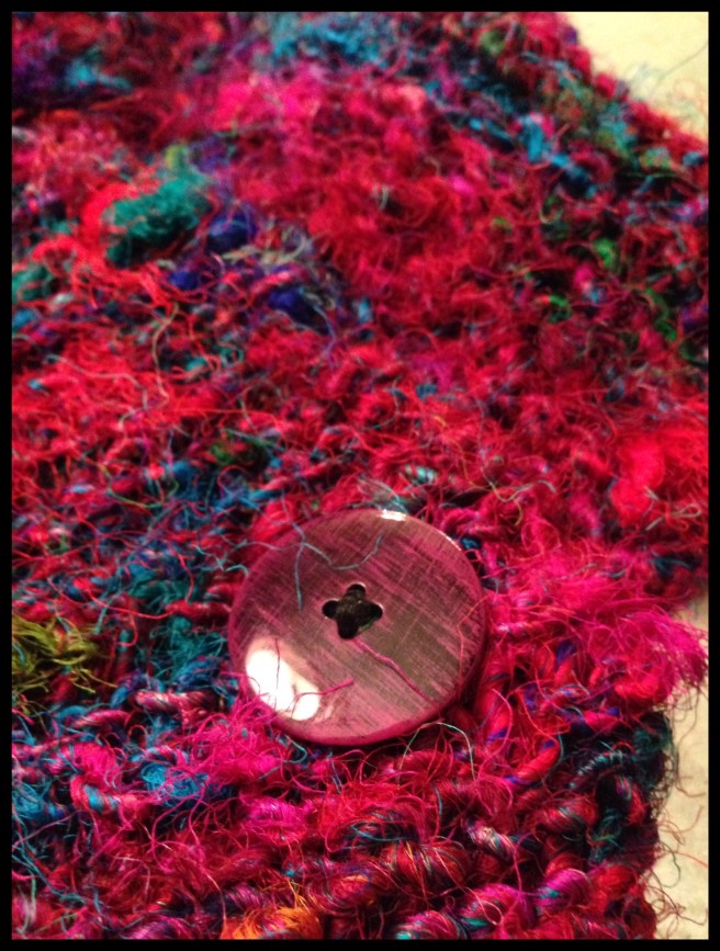 anthropologie yarn baby scarf