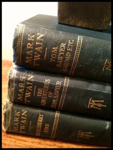 credenza styled books