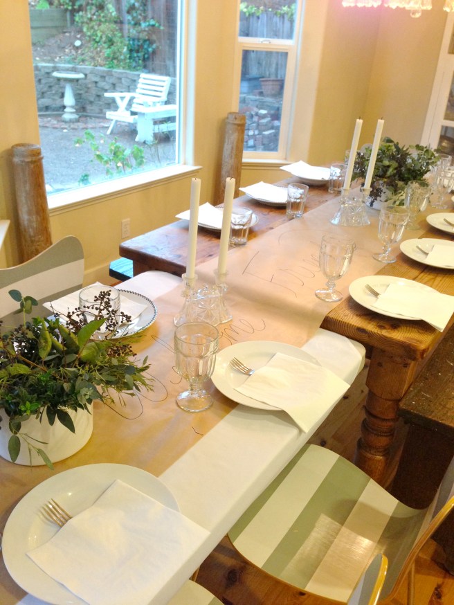 pomp & circumstance dinner party