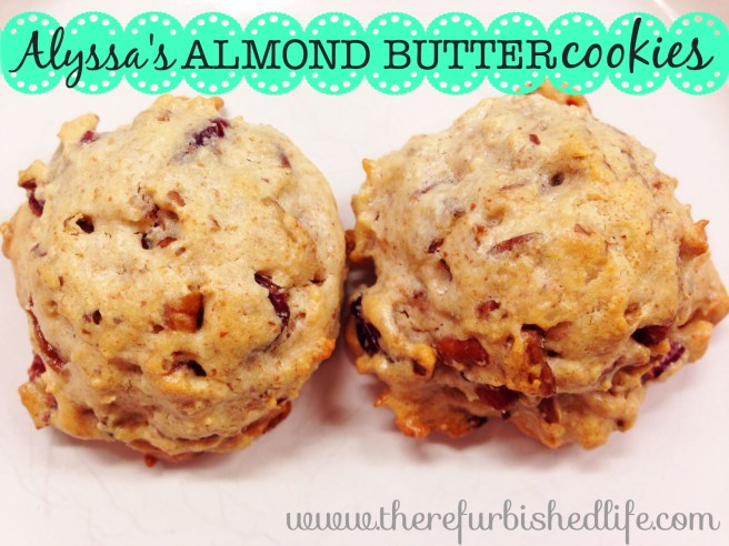 3.14.14 almond butter cookies