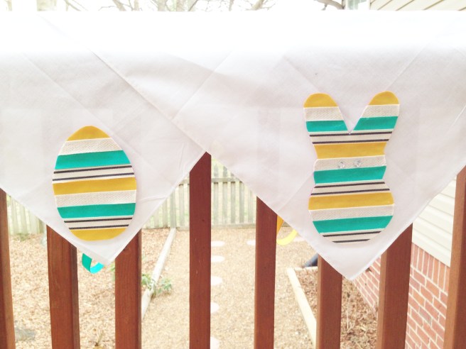 diy easter dish towels