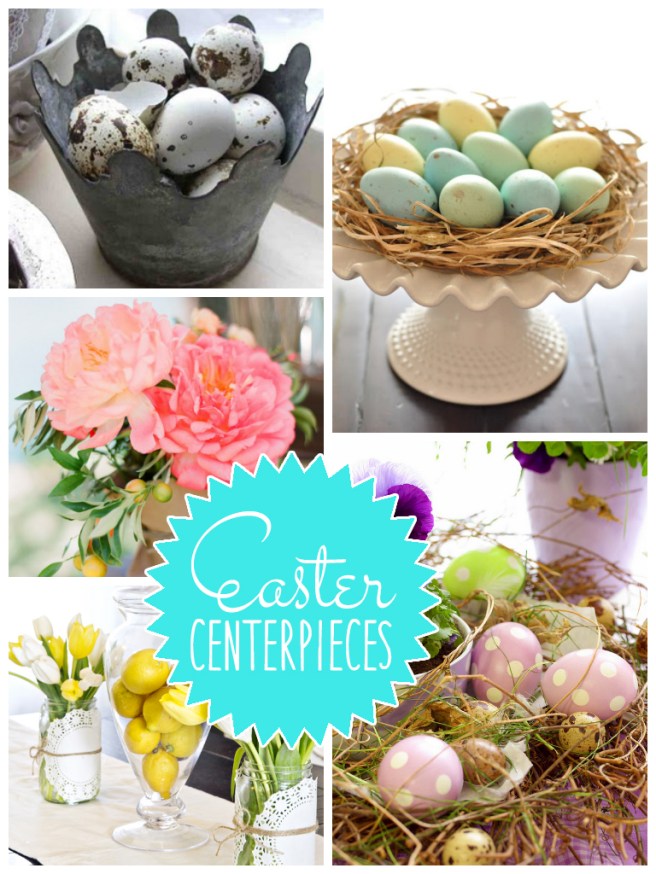 4.18.14 easter centerpieces