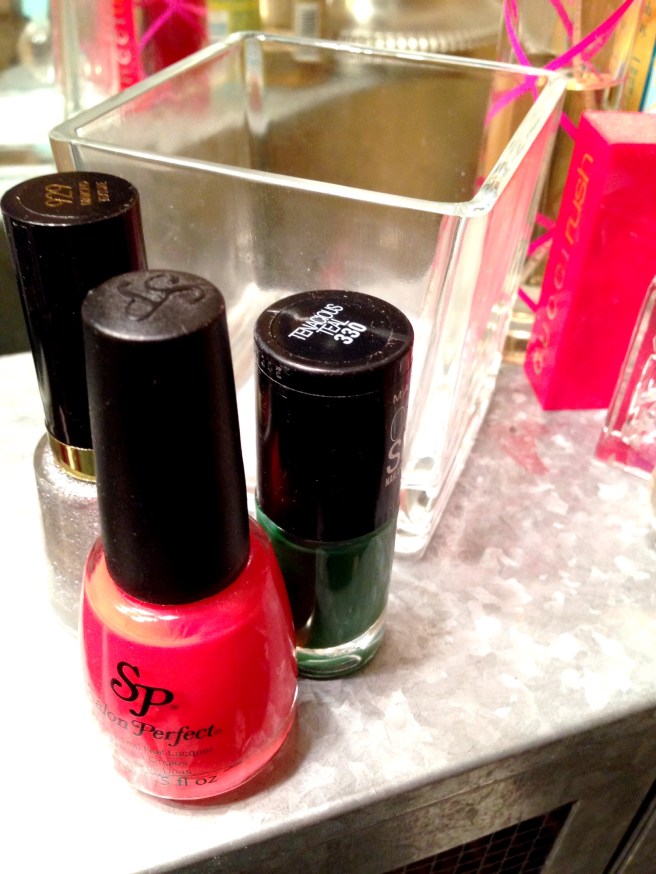 nail polish diy storage