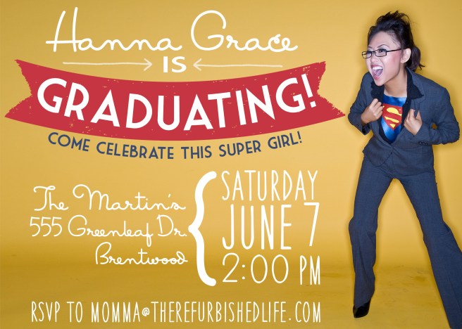 graduation invitation banner