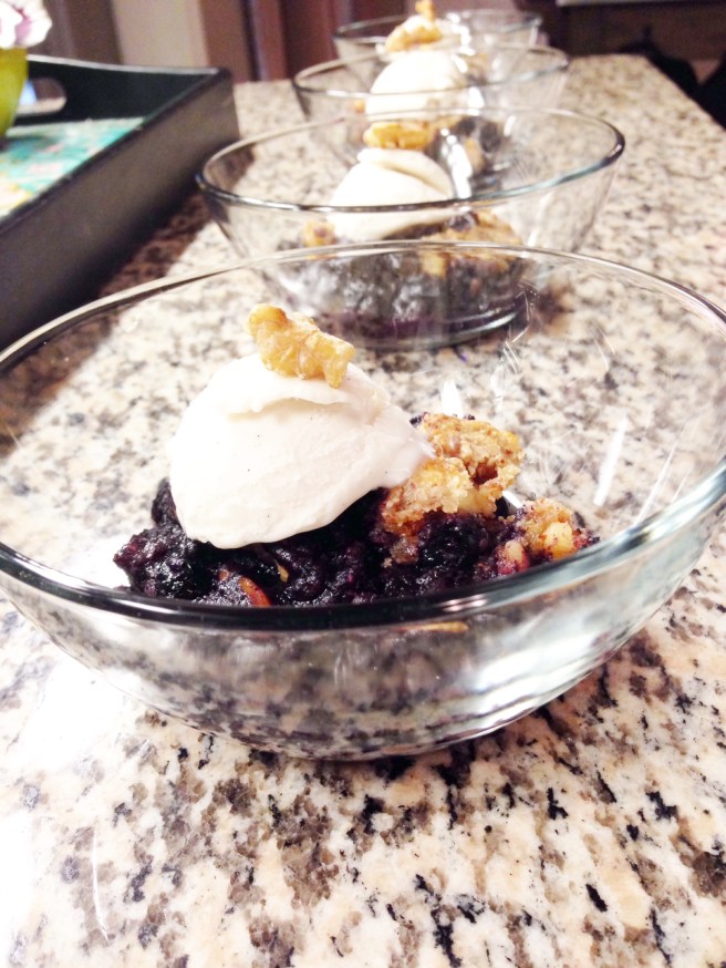 blueberry cobbler