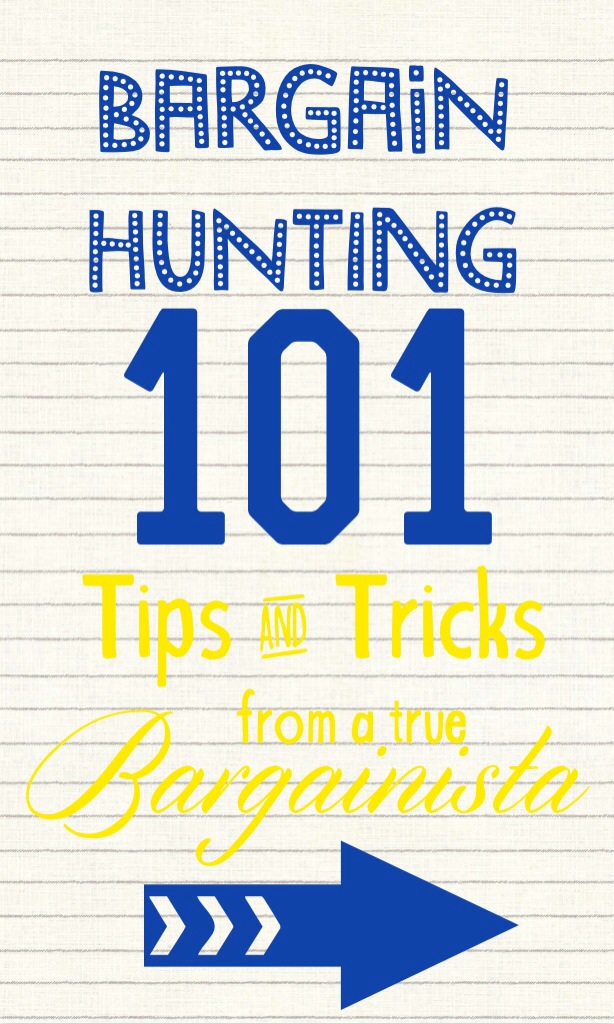 Bargain hunting 101